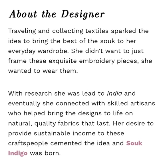 NWT Souk Indigo Mabel Boho Ethic Embroidered Stitch Modest Maxi Dress - Picture 15 of 15